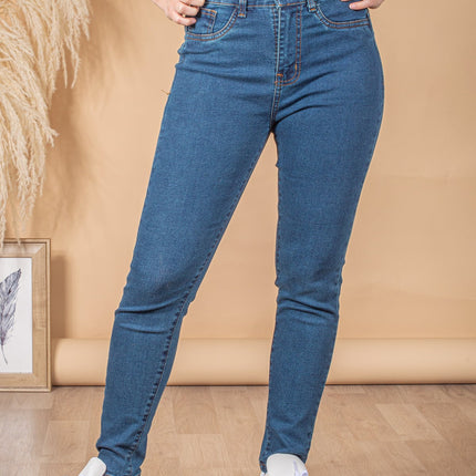 Pantalón Skinny 5.0 - Maiz Claro - Tienda Nébula