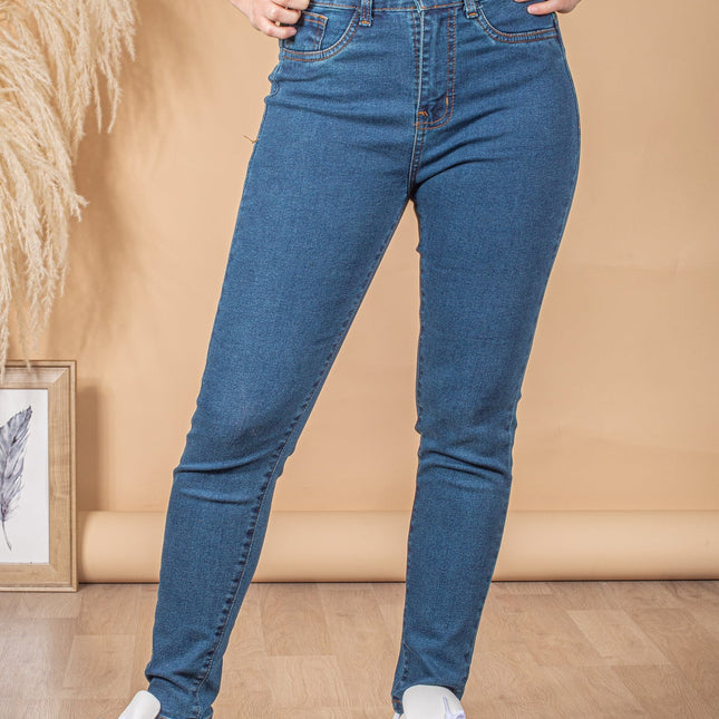 Pantalón Skinny 5.0 - Maiz Claro - Tienda Nébula
