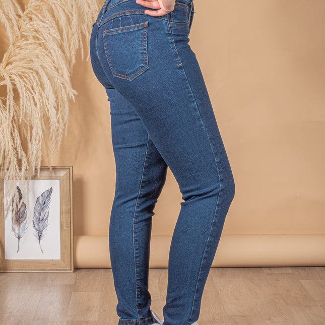 Pantalón Skinny 5.0 - Maiz Oscuro - Tienda Nébula