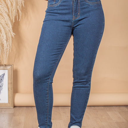 Pantalón Skinny 5.0 - Maiz Oscuro - Tienda Nébula