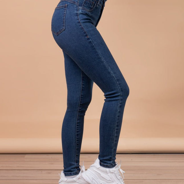 Pantalón Skinny 6.0 - Maíz Claro - Tienda Nébula