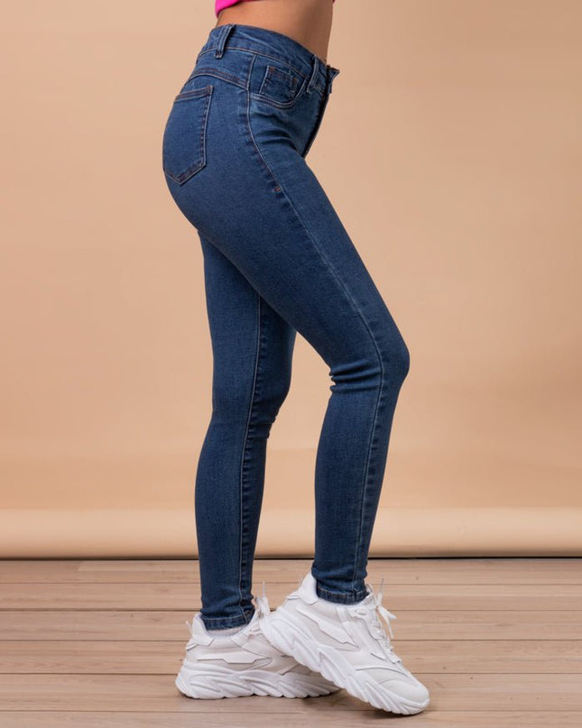 Pantalón Skinny 6.0 - Maíz Claro - Tienda Nébula
