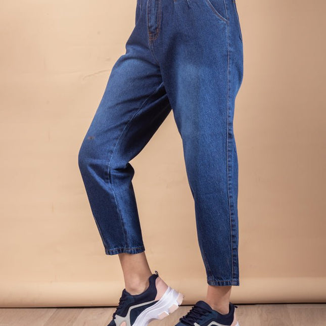 Pantalon Slouchy 4.0 - Azul Cristal Focalizado - Tienda Nébula