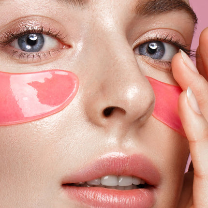 Parches de Colágeno para Ojeras - Rosado