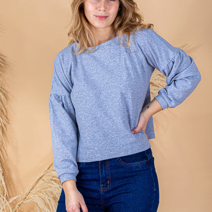 Polera Ayris - Melange - Tienda Nébula