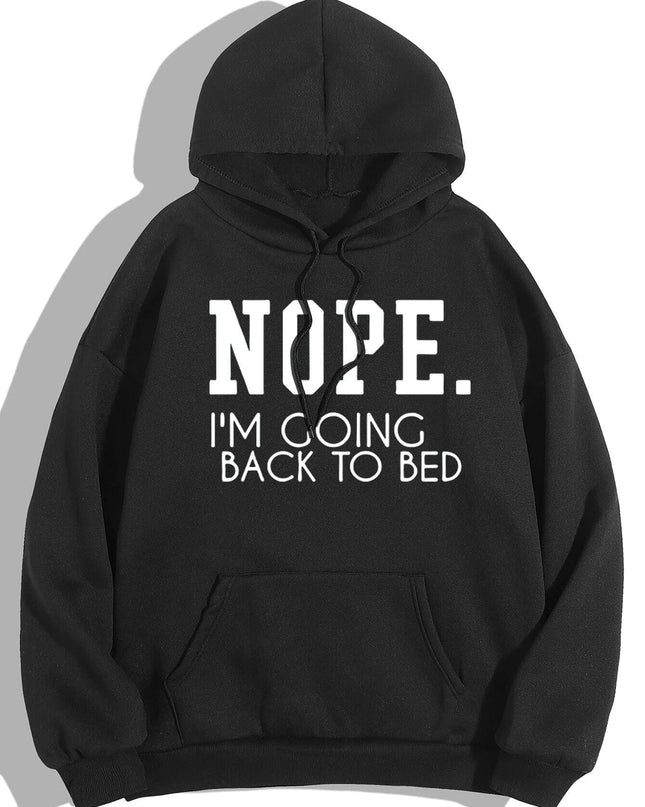 Polera Hombre - Nope. I'm Going Back To Bed - Tienda Nébula