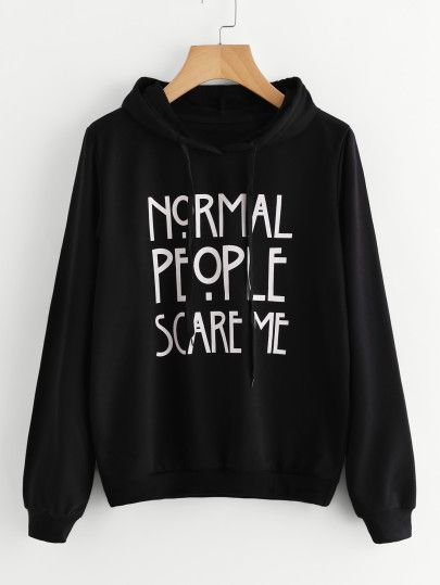 Polera Hombre - Normal People Scare Me - Tienda Nébula