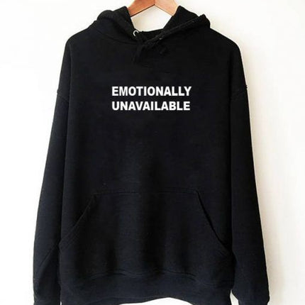 Polera Personalizada - Emotionally Unavailable - Tienda Nébula