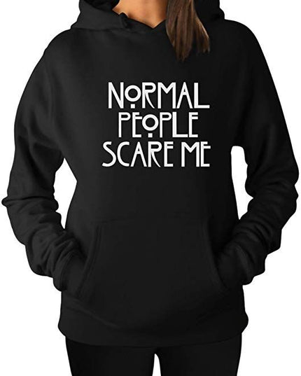 Polera Personalizada - Normal People Scare Me - Tienda Nébula