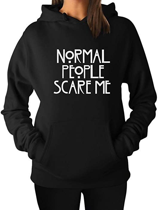Polera Personalizada - Normal People Scare Me - Tienda Nébula