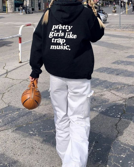 Polera Personalizada - Pretty Girls Like Trap Music - Tienda Nébula
