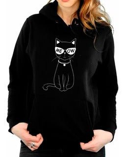 Polera Personalizado - Gato Meow - Tienda Nébula