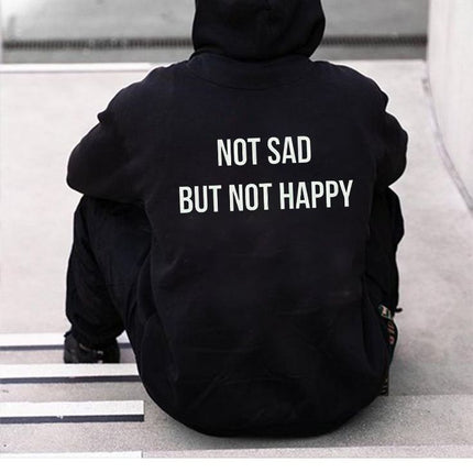 Polera Personalizado - Not Sad, But Not Happy - Tienda Nébula