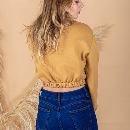 Polera Selina - Camel - Tienda Nébula