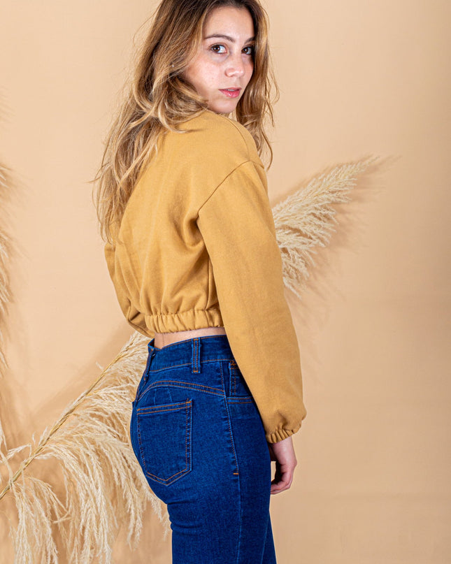 Polera Selina - Camel - Tienda Nébula