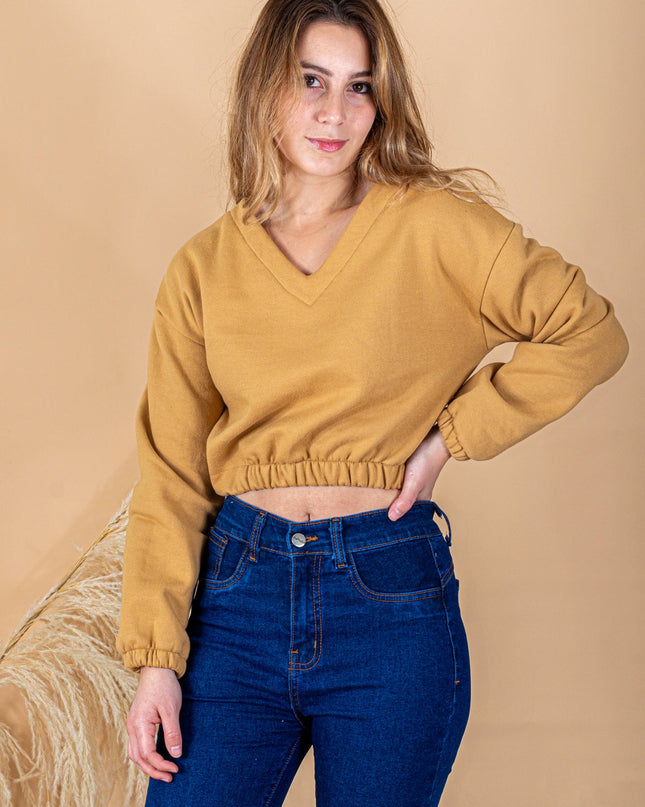 Polera Selina - Camel - Tienda Nébula