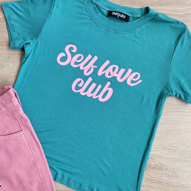 Polo Barú 10.0 - Self Love - Verde - Tienda Nébula