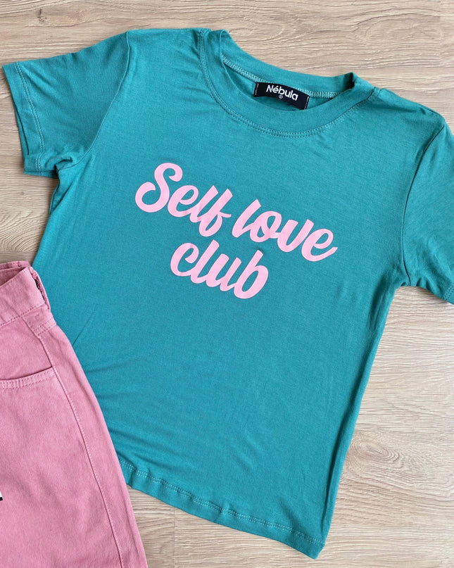 Polo Barú 10.0 - Self Love - Verde - Tienda Nébula