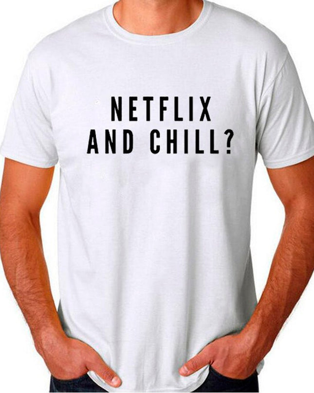 Polo Hombre - Netflix and chill? - Tienda Nébula