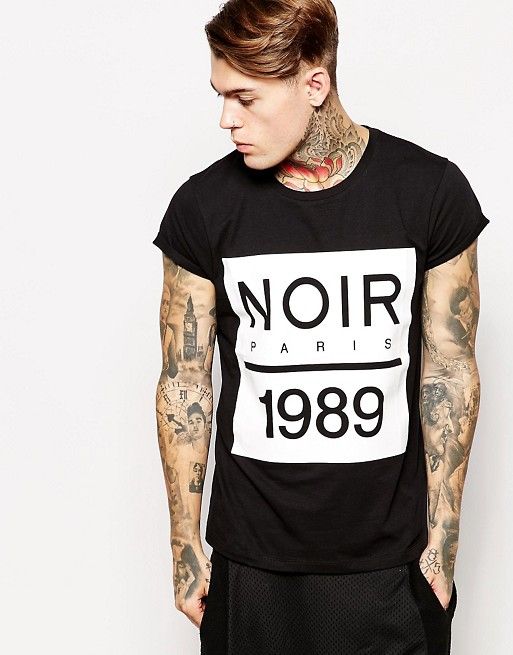 Polo Hombre - Noir - Tienda Nébula