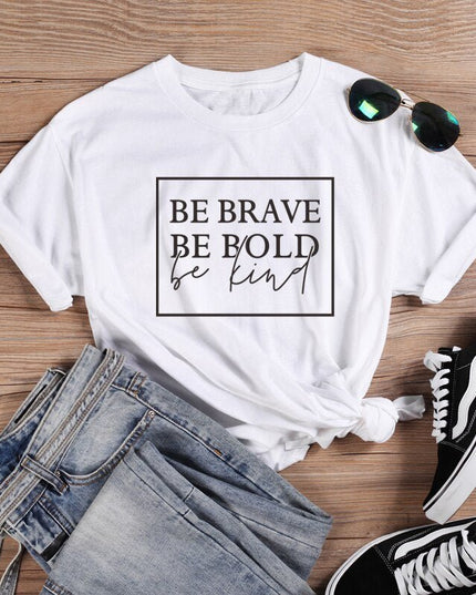 Polo Mujer - Be Brave - Tienda Nébula