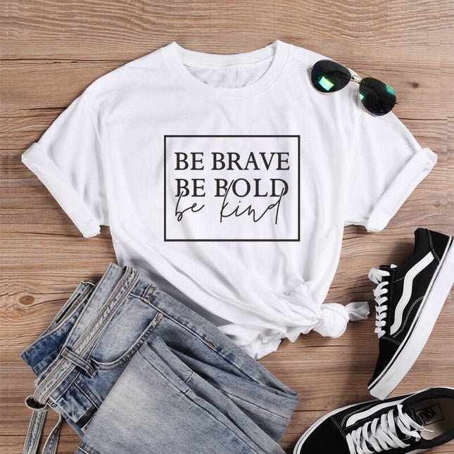 Polo Mujer - Be Brave - Tienda Nébula