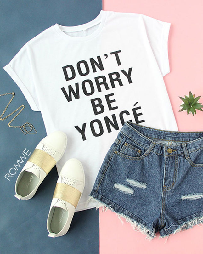 Polo Mujer - Dont Worry - Tienda Nébula