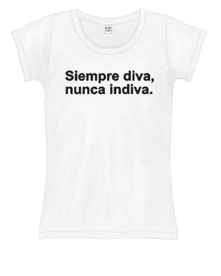 Polo Mujer - Siempre Diva - Tienda Nébula