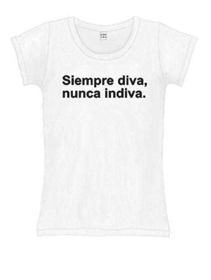 Polo Mujer - Siempre Diva - Tienda Nébula