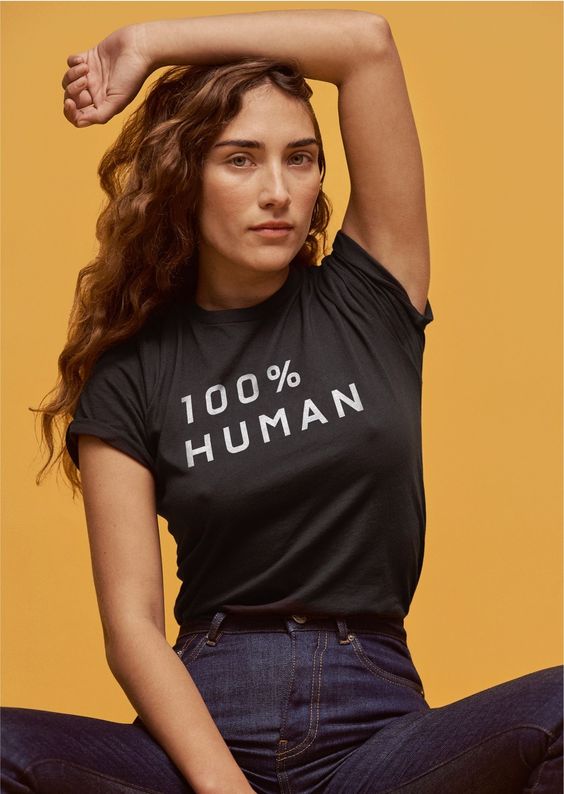 Polo Personalizado - 100% human - Tienda Nébula