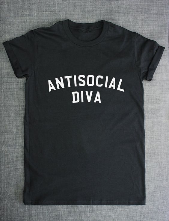 Polo Personalizado - Antisocial Diva - Tienda Nébula