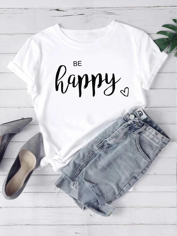 Polo Personalizado - Be Happy - Tienda Nébula