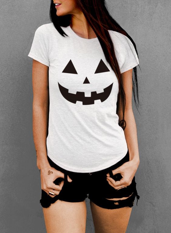 Polo Personalizado - Cara Halloween - Tienda Nébula