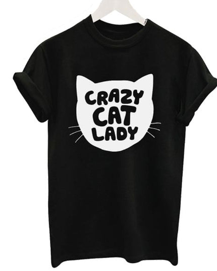 Polo Personalizado - Crazy Cat Lady - Tienda Nébula