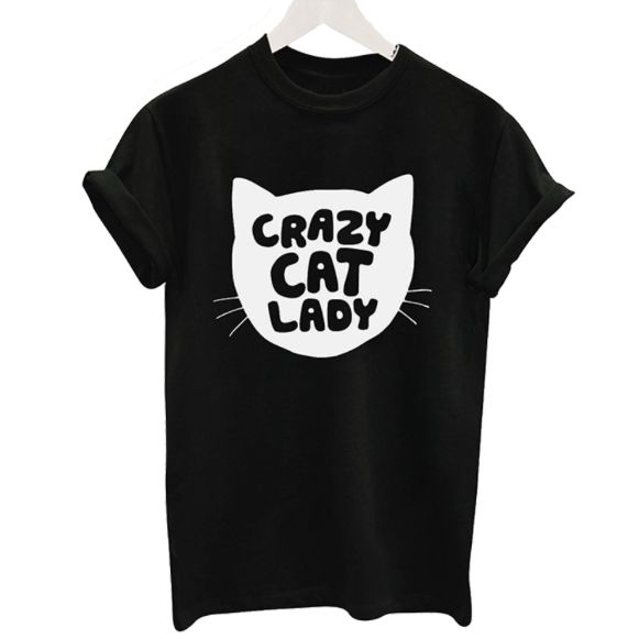Polo Personalizado - Crazy Cat Lady - Tienda Nébula