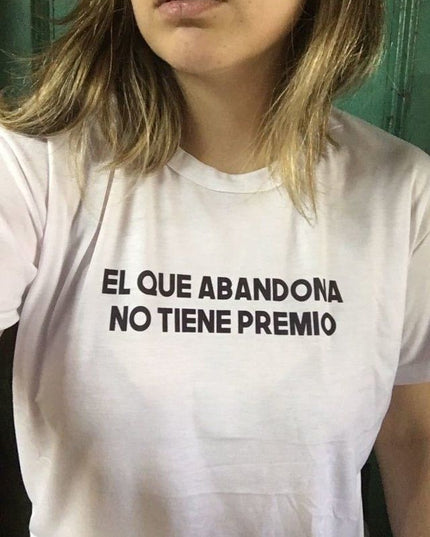 Polo Personalizado - El que abandona - Tienda Nébula