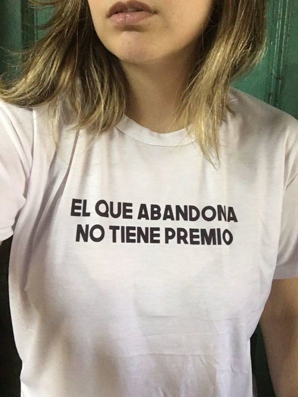 Polo Personalizado - El que abandona - Tienda Nébula