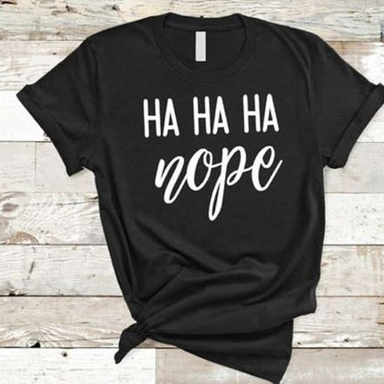 Polo Personalizado - Ha Ha Ha Nope - Tienda Nébula