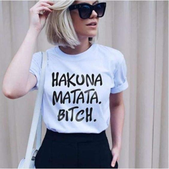 Polo Personalizado - Hakuna Matata Bitch - Tienda Nébula