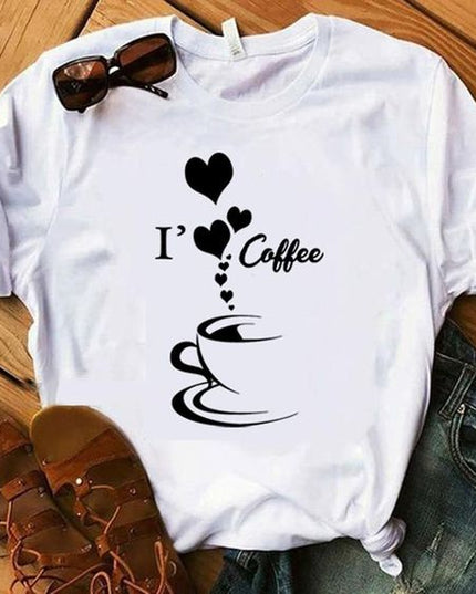 Polo Personalizado - I ♥ Coffee - Tienda Nébula