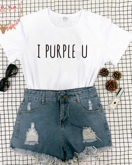 Polo Personalizado - I purple U - Tienda Nébula