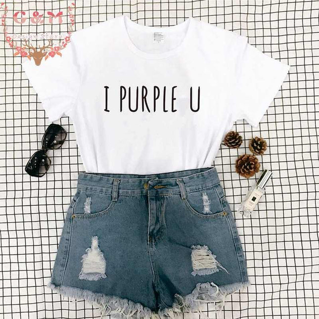 Polo Personalizado - I purple U - Tienda Nébula