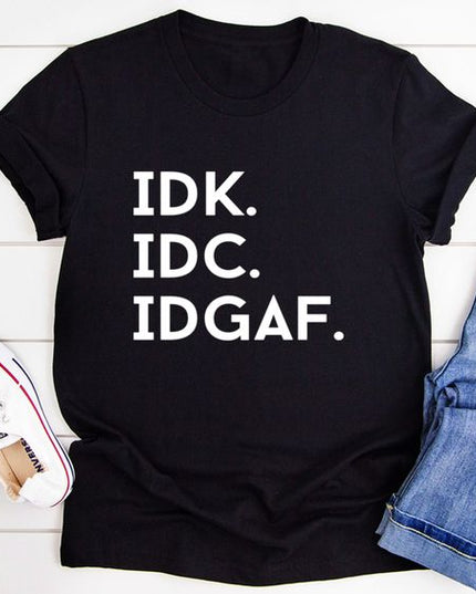 Polo Personalizado - IDGAF - Tienda Nébula