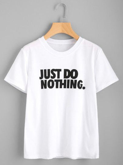 Polo Personalizado - Just Do Nothing - Tienda Nébula