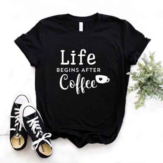 Polo Personalizado - Life Begins After Coffee - Tienda Nébula