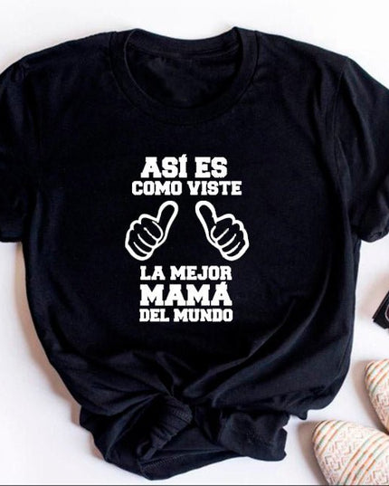 Polo Personalizado Mamá - Asi es como viste - Tienda Nébula
