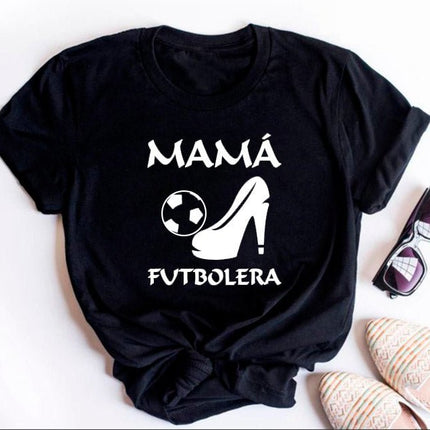 Polo Personalizado Mamá - Mamá futbolera - Tienda Nébula
