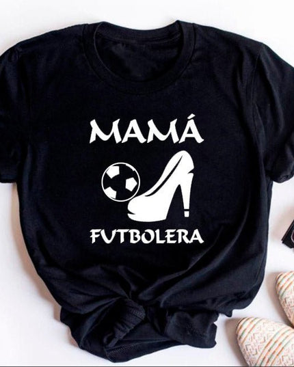 Polo Personalizado Mamá - Mamá futbolera - Tienda Nébula
