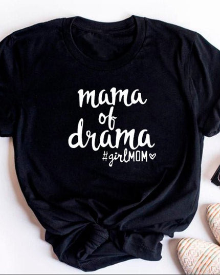 Polo Personalizado Mamá - mama of drama - Tienda Nébula