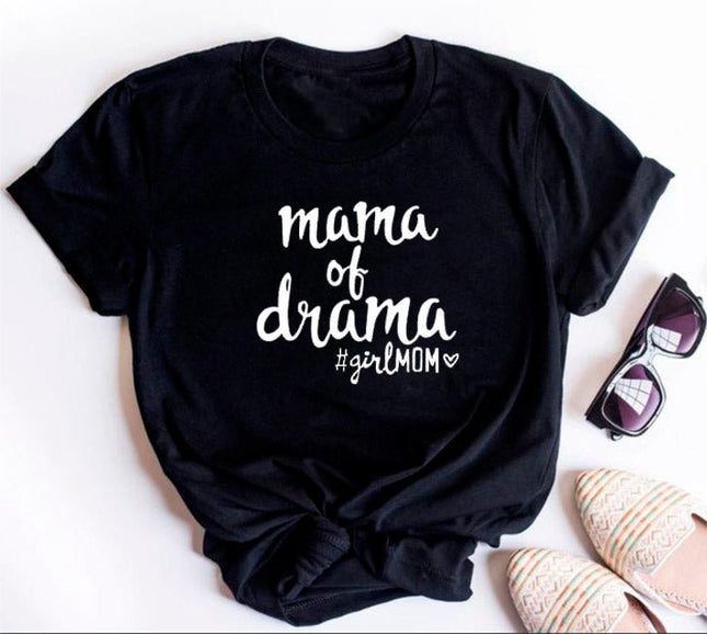 Polo Personalizado Mamá - mama of drama - Tienda Nébula